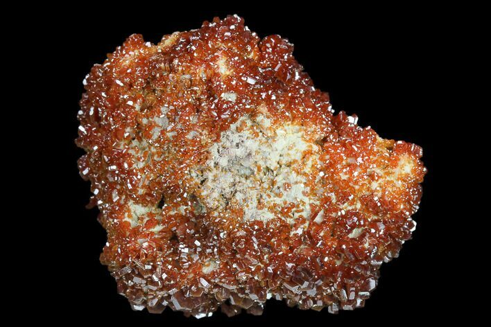 Ruby Red Vanadinite Crystals on Barite - Morocco #134691